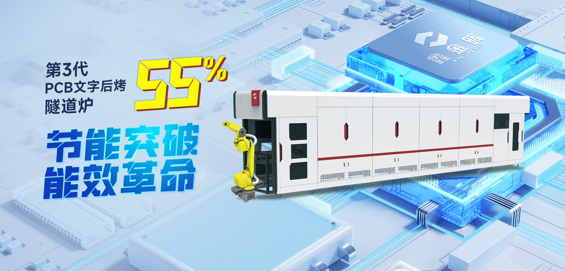 pcb線(xiàn)路板隧道爐